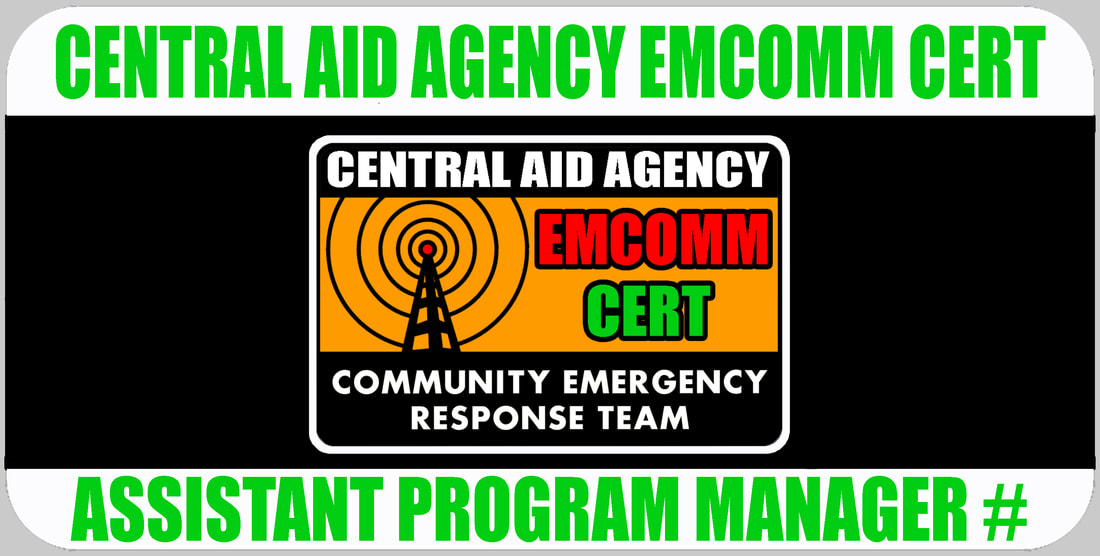 Assistant EMCOMM CERT Program Manager Rank Badge
