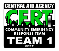 CERT Team 1 Unit Emblem