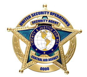 United Security Operations Badge