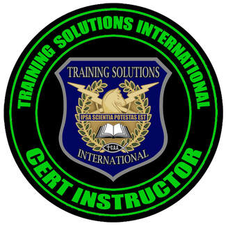 TSI CERT Instructor Emblem