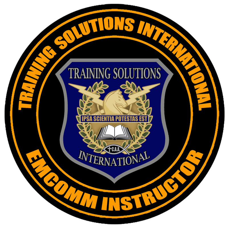 Training Solutions International EMCOMM Instructor Logo