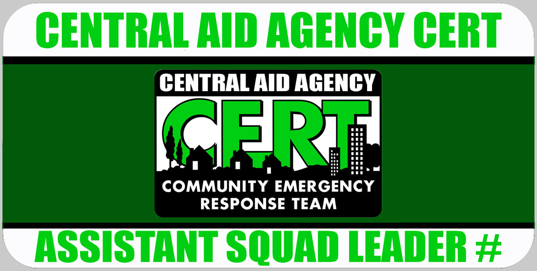 Assistant CERT Squad Leader Badge