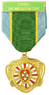 Croix De Negotiator Laurel Citation Medal