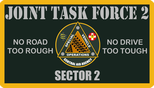 Joint Task Force 2 (Task Force Overdrive) 4x4 Unit Emblem