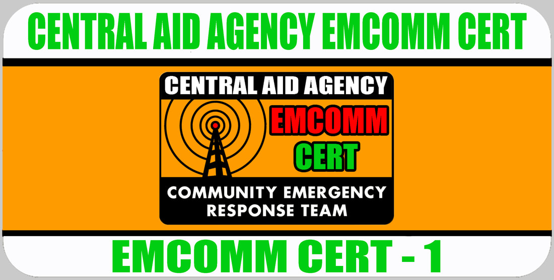 EMCOMM CERT 1 Badge