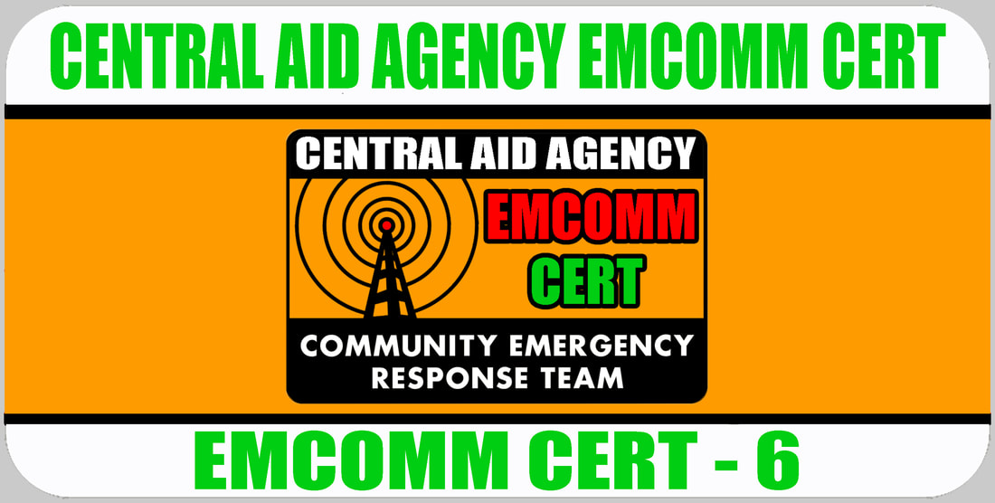 EMCOMM CERT 6 Badge