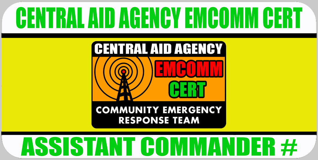 EMCOMM CERT Assistant Commander Badge