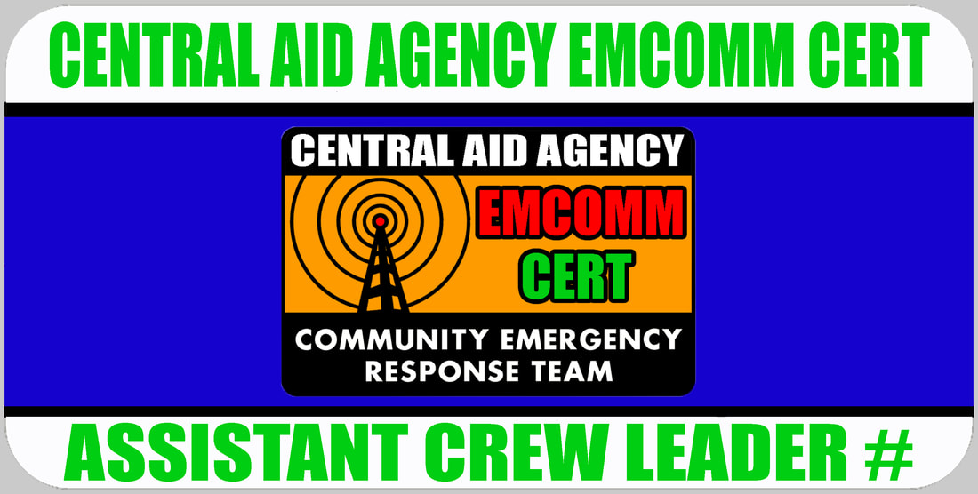 EMCOMM CERT Assistant Crew Leader Badge