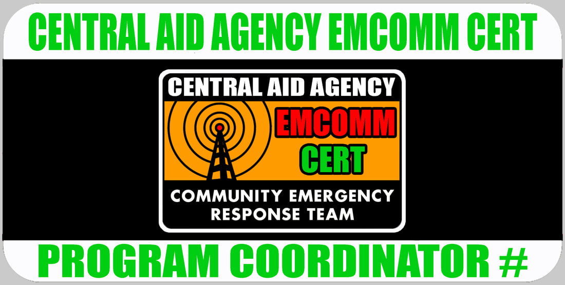 EMCOMM CERT Program Coordinator Badge