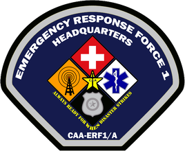 Emergency Response Force 1 Detachment A (Headquarters) Unit Emblem