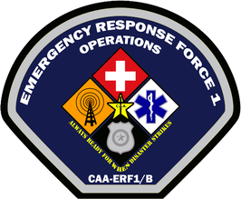 Emergency Response Force 1 Detachment B (Operations) Unit Emblem