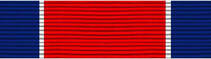 Cloth Ribbon awarded to personnel who successfully become certified a Extra-Class Amateur Radio operator.