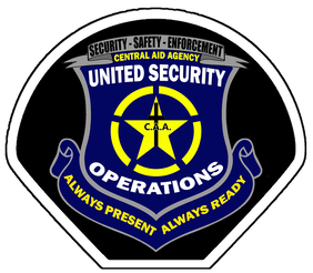 United Security Operations Shoulder Patch