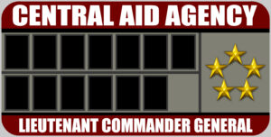 Lieutenant Commander General Rank Badge
