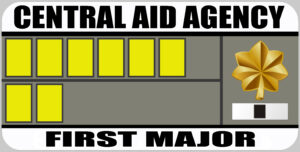 First Major Rank Badge