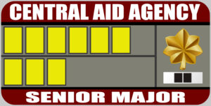 Senior Major Rank Badge