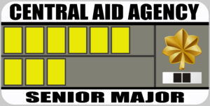 Senior Major Rank Badge