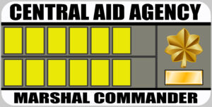 Marshal Commander Rank Badge