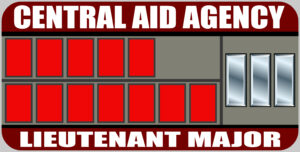 Lieutenant Major Rank Badge
