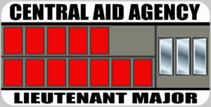 Lieutenant Major Rank Badge