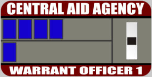 Warrant Officer 1 Rank Badge