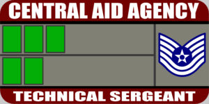 Technical Sergeant Rank Badge