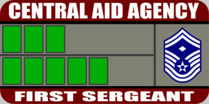 First Sergeant Rank Badge