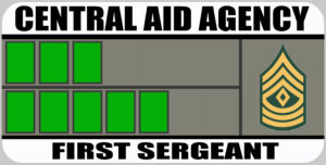 First Sergeant Rank Badge