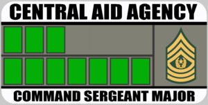 Command Sergeant Major Rank Badge