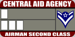 Airman Second Class Rank Badge
