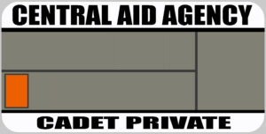 Cadet Private Rank Badge