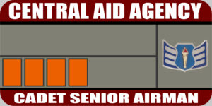 Cadet Senior Airman Rank Badge