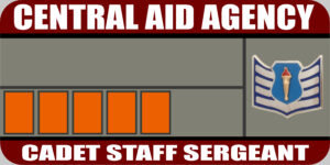 Cadet Staff Sergeant Rank Badge