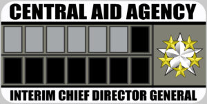Interim Chief Director General Rank Badge