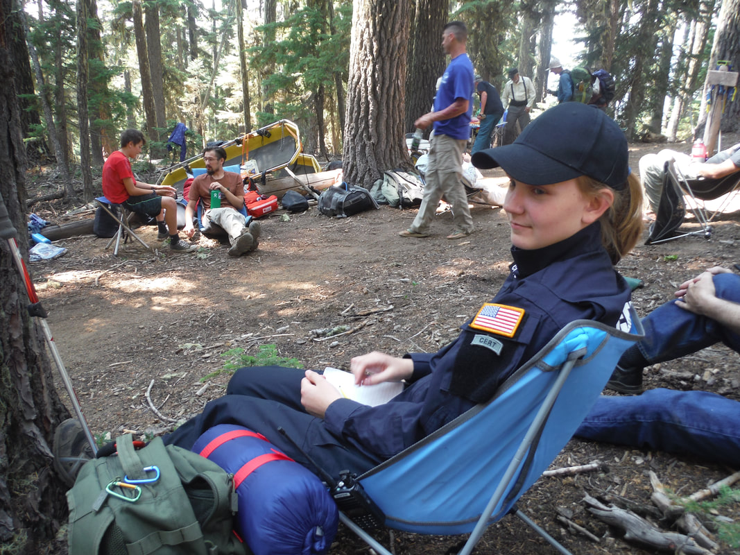 Ham radio operators helped support the Waldo 100k Ultramarathon for many years.